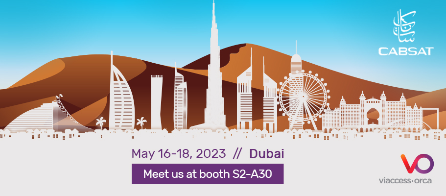 Meet us @ CABSAT 2023! Meet us @ CABSAT 2023!