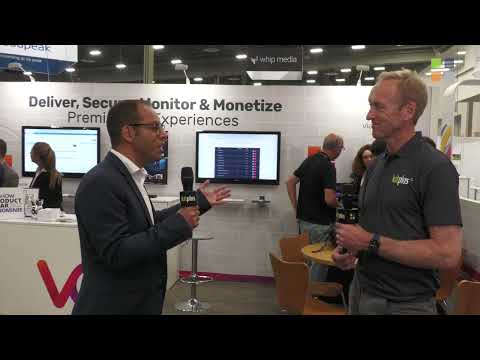 Pierre-Alexandre Bidard, VO's VP Security Products, talking to KitPlus @ NAB 2022 about Anti-Piracy