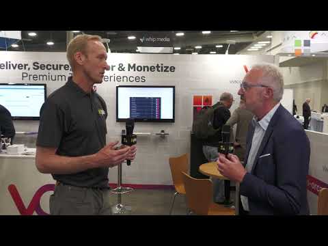 Philippe Léonetti, VO's CEO, talking to KitPlus @ NAB 2022 about TV Platforms & Content Protection